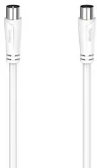 HAMA Antenna Cable, Coax Plug - Coax Socket, 10.0 m, 90 dB
