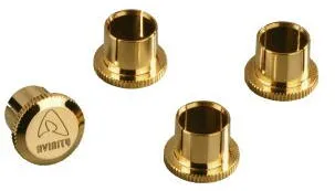 Avinity RCA Protective Caps, gold-plated, set of 4