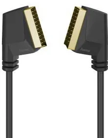 HAMA Scart Connecting Cable, Plug - Plug, gold-plated, 1.5 m