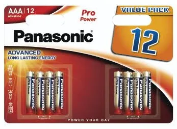 Panasonic "Pro Power" Battery AAA, pack of 12