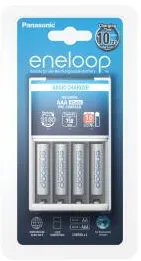 Set incarcator Panasonic BQ-CC51 cu 4 acumulatori eneloop AAA 750 mAh