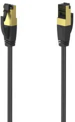 HAMA Network Cable, CAT 8, 40 Gbit/s, S/FTP Shielded, Halogen-free, 1.50 m