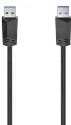 HAMA USB A-A Cable, USB 3.0, 5 Gbit/s, 1.50 m