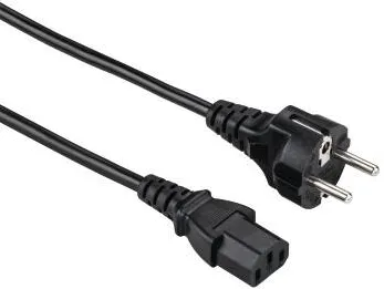 Adaptor HAMA Power Cord, plug with earth contact - 3-pin socket, 1.50 m, 10 pcs.