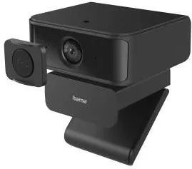 Camera Web HAMA "C-650 Face Tracking" PC Webcam, 1080p, USB-C, for Video Chat / Conferences