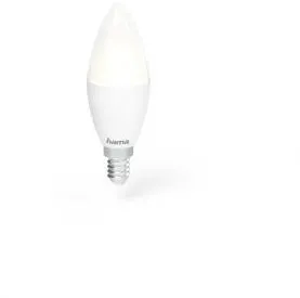 HAMA WLAN LED Lamp, E14, 5.5W, Dimmable, Candle, for Voice / App Control, white
