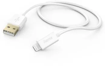 HAMA Charging Cable, USB-A - Lightning, 1.5 m, white