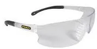 STANLEY "SY1201D" Safety Glasses, Frameless