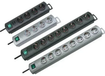 Brennenstuhl Multiple Socket "Primera", 8x, black