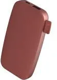 Fresh`n Rebel Powerbank 6000mAh with USB-C Connection, Fast Charging, Safari Red