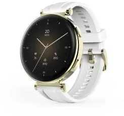 Smartwatch HAMA “7000”, AMOLED 43 mm, Phone Function, Waterproof, Round, gold