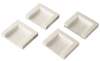XAVAX Dryer Fixing Plates for Adhesion, set of 4