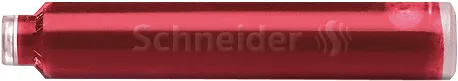 Schneider Patroane cerneala Schneider, 6buc/set - rosu
