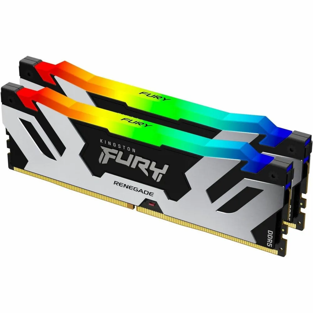 Memorie RAM Kingston DDR5 6400MHz 96GB C32 FURY Renegade RGB K2
