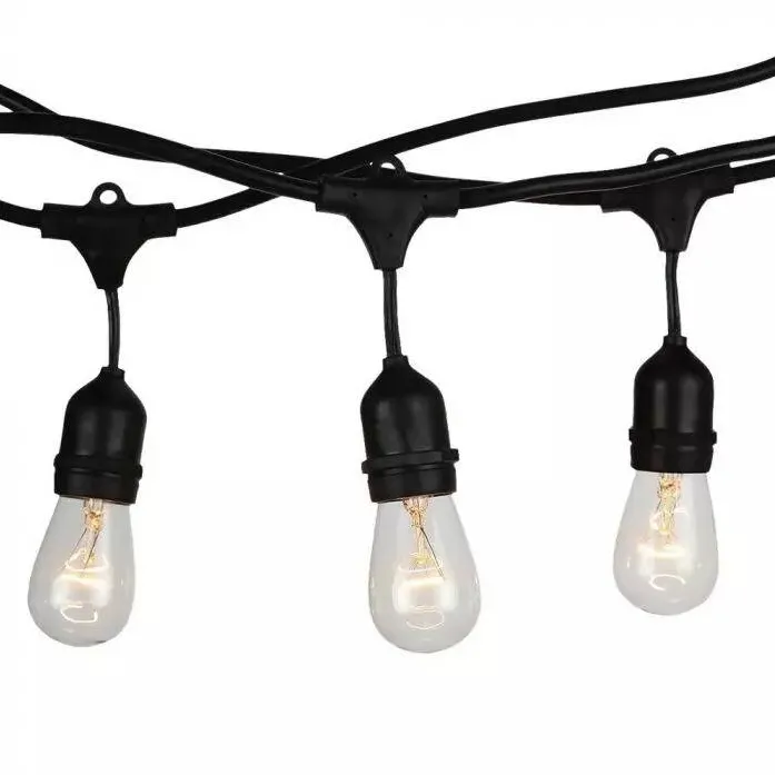 V-TAC String Light with EU Plug 10 E27 IP54