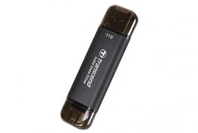 SSD Extern Transcend 256GB ESD310C Portable, USB, Type-C/A