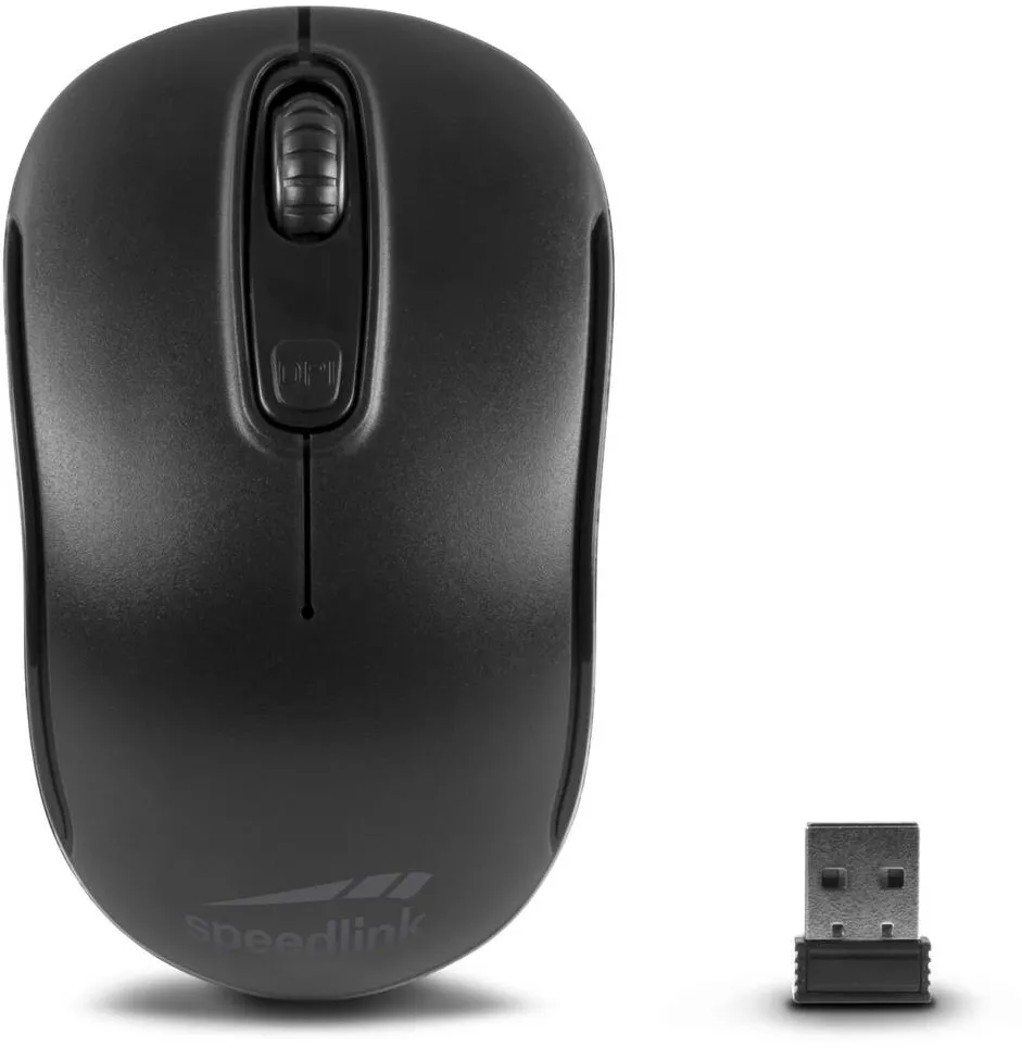Mouse SpeedLink Mouse, Speedlink, Optic, Wireless, Negru