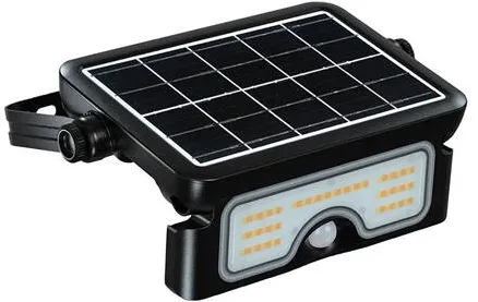 Corp Iluminat V-TAC REFLECTOR LED SOLAR 7W 3IN1 - NEGRU