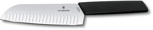 Victorinox Swiss Modern Santoku black 17 cm