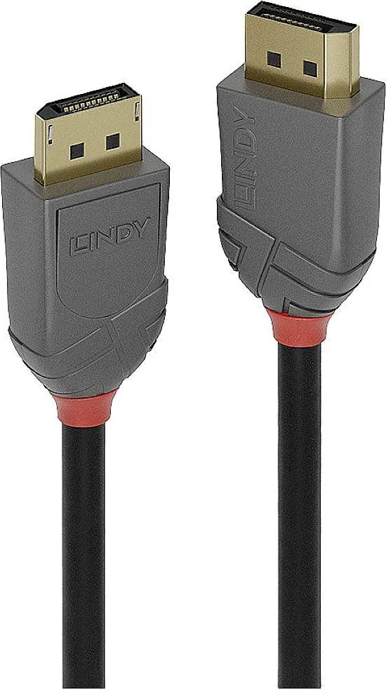 Lindy Cablu DisplayPort 1.2, Anthra Line 10m