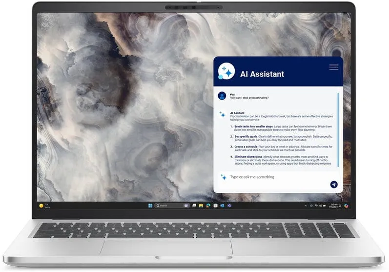 Laptop Dell Laptop Dell Pro 16 Plus PB16250 Procesor Intel® Core™ Ultra 5 220U 12M Cache, up to 5.0 GHz, 16" FHD+, 16GB DDR5, 256GB SSD, Intel Graphics, Windows 11 Pro, Gri