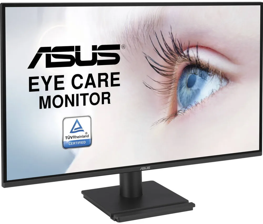 Monitor IPS LED ASUS 27" VA27AQ, QHD 2560x1440, Difuzoare, 75 Hz, Negru