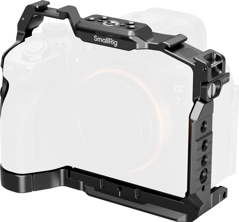 SmallRig 6024 "HawkLock" Quick Release Cage for Sony Alpha 7 V / 7R V / 7 IV