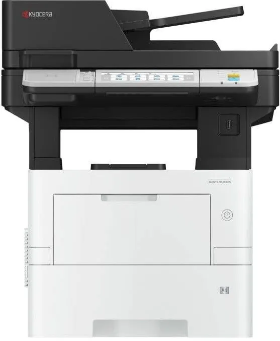 Imprimanta multifunctionala KYOCERA Imprimanta multifunctionala laser monocrom Kyocera MA4500ifx, A4, duplex, ADF, USB 2.0, Wi-Fi, 45 ppm