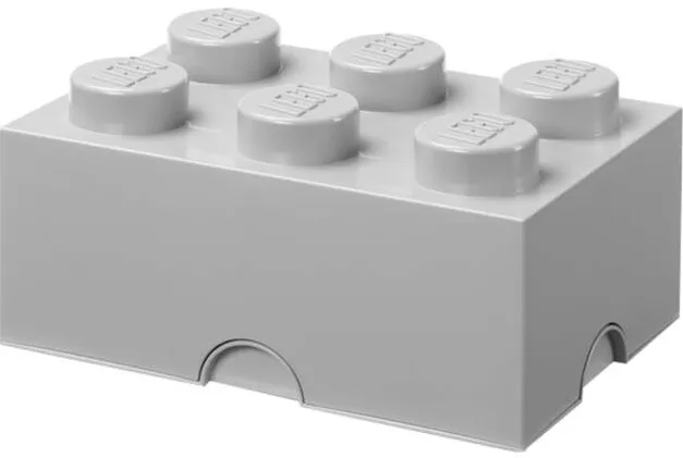 Room Copenhagen LEGO Storage Brick 6, storage box grey