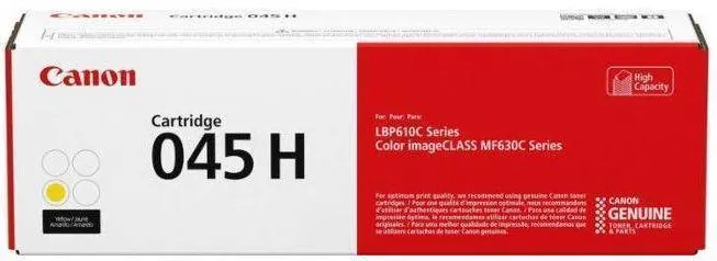 Toner imprimanta Canon YELLOW CRG045HY 2,8K ORIGINAL CANON LBP 611CN