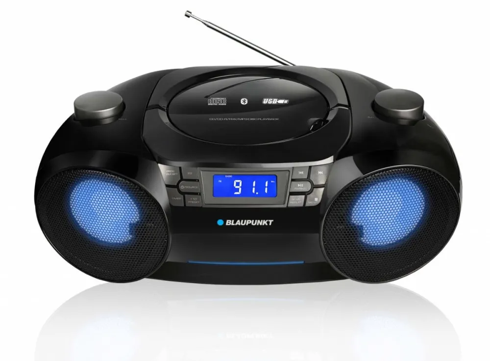 Blaupunkt Radio Boombox BB31LED CD/MP3/FM/BLUETOOTH/USB