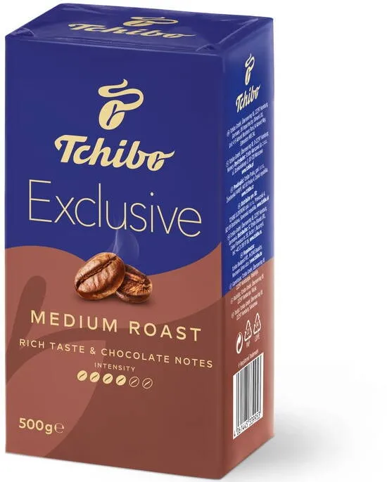 Tchibo Cafea macinata, Tchibo Exclusive Medium Roast, 500 g