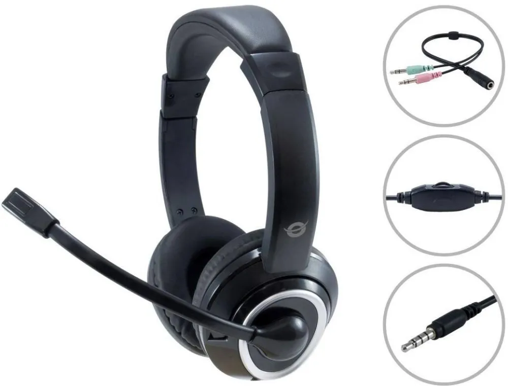 Casti Over-Head CONCEPTRONIC HEADSET/POLONA02BA