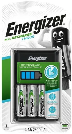 ENERGIZER Battery charger ni-mh 1 Hour + batteries