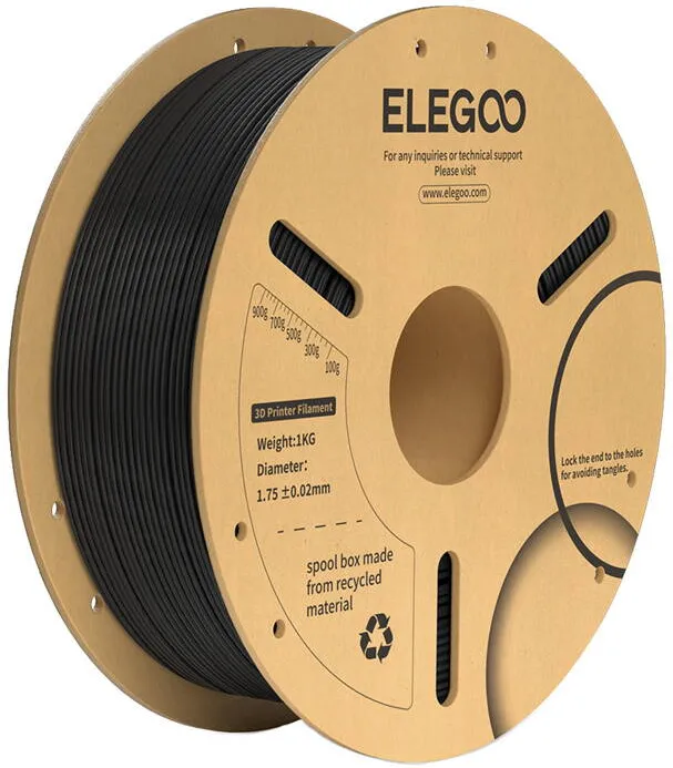 Elegoo PLA+ Filament (Black)