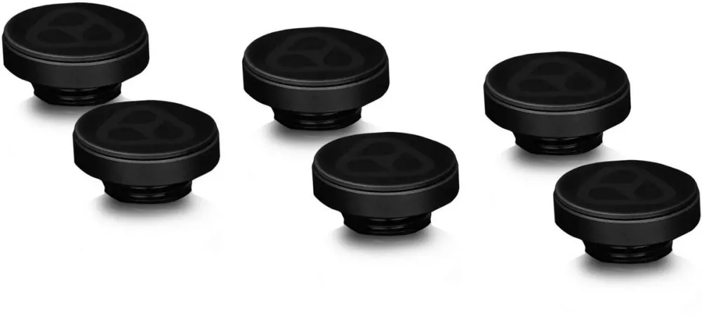 Set 6 dopuri Thermal Grizzly DeltaMate Plug negru
