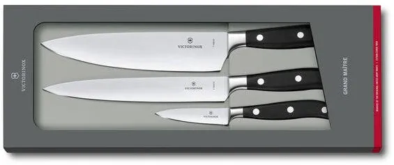 Victorinox Set de Cutite de bucatar Grand Maitre, 3 piese