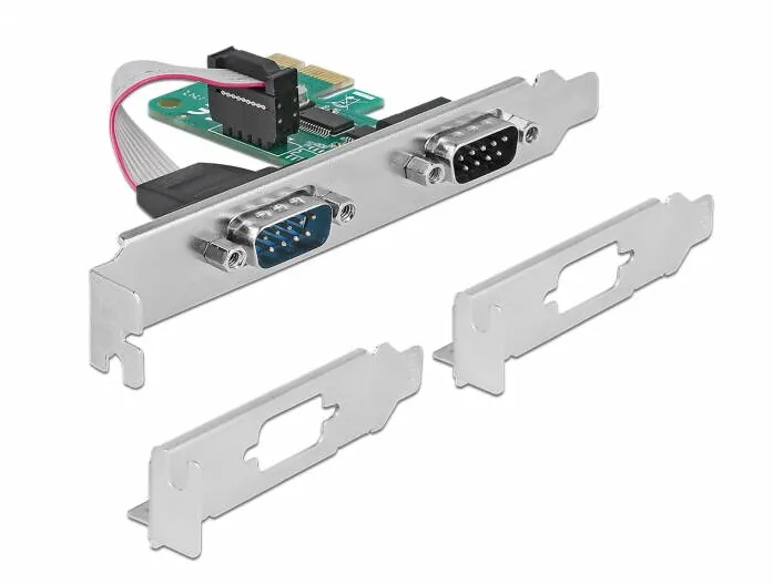 Adaptor DELOCK Placa PCI Express la 2 x Serial RS-232