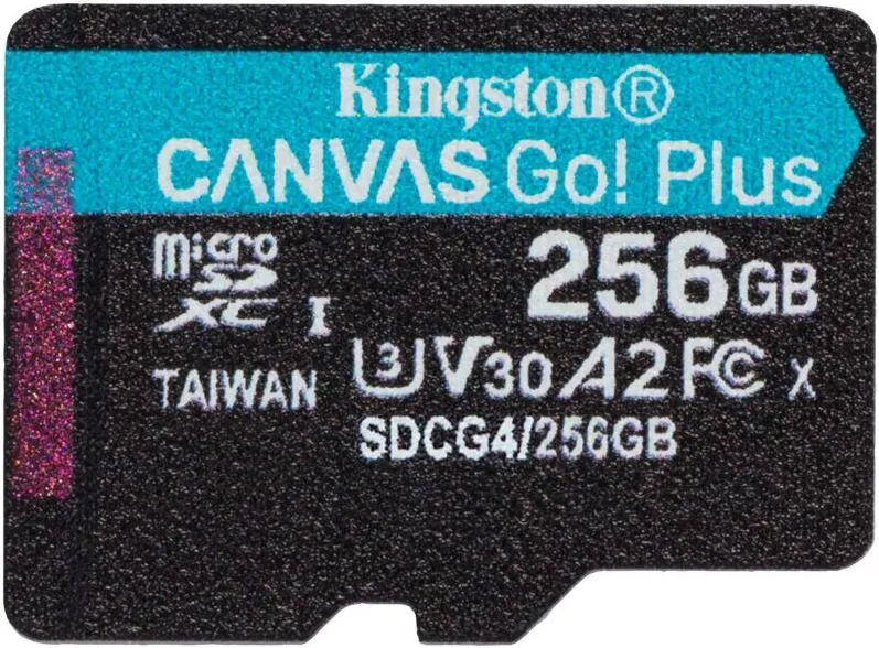 Card de Memorie Kingston MicroSD Kingston Canvas GO Plus 256GB