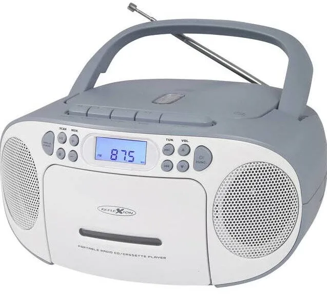 Radio portabil Reflexion RCR2260W/BL alb albastru