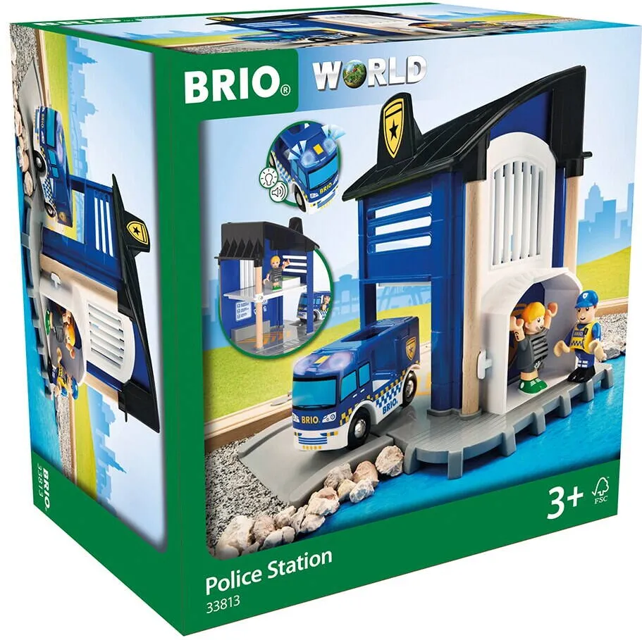Ravensburger Set de joaca Brio - Sectia de politie