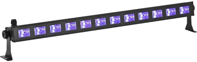 Light4Me Bara LED UV, Light4me, 75 cm, 12 LED-uri, Negru