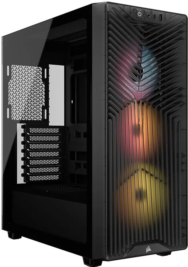Carcasa PC Corsair 3200D RS ARGB Mid-Tower Performance, smoke