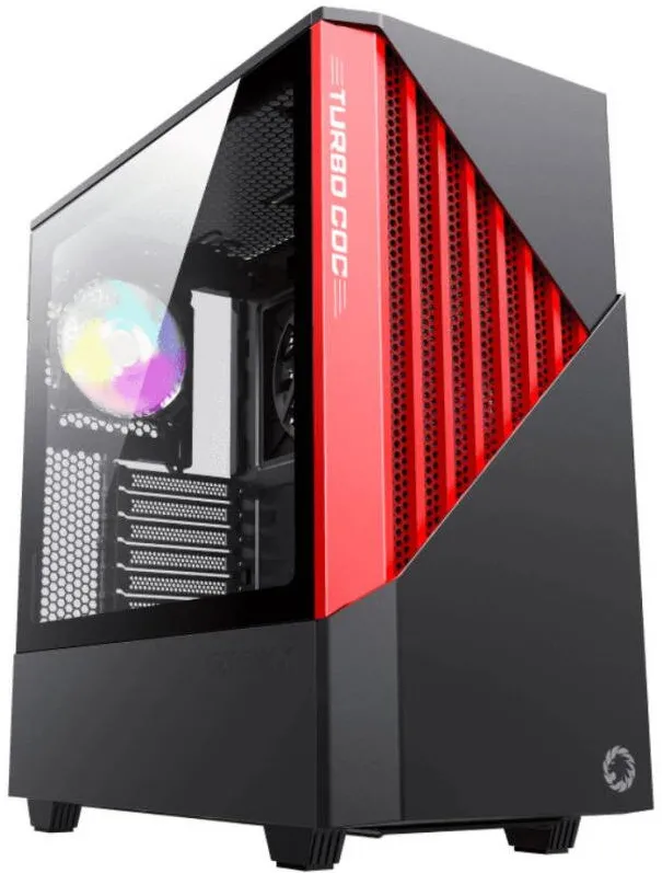 Carcasa PC Gamemax Contac COC Black/Red