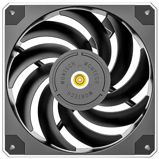 Montech Ventilator Metal 120mm PWM Black