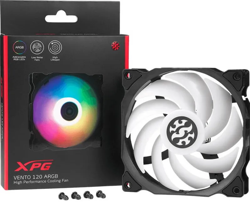 ADATA Ventilator Vento ARGB 120mm Black