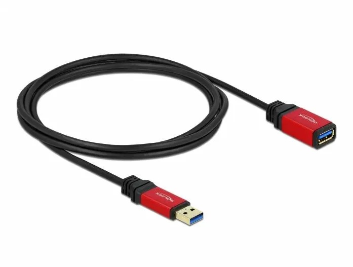 DELOCK 82753, Premium - USB extension cable - 2 m