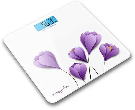 MYRIA Cantar de persoane MYRIA MY4806WH, electronic, 150kg, alb