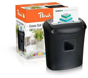 Peach Cross Cut shredder PS500-40 - black