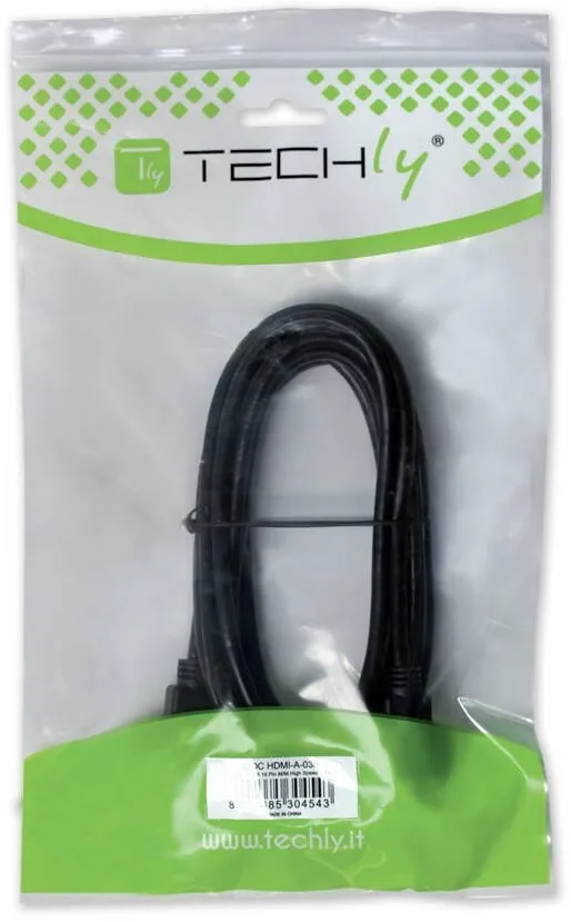 TECHLY High Speed HDMI Verlängerung mit Ethernet,4K@30Hz, 1,